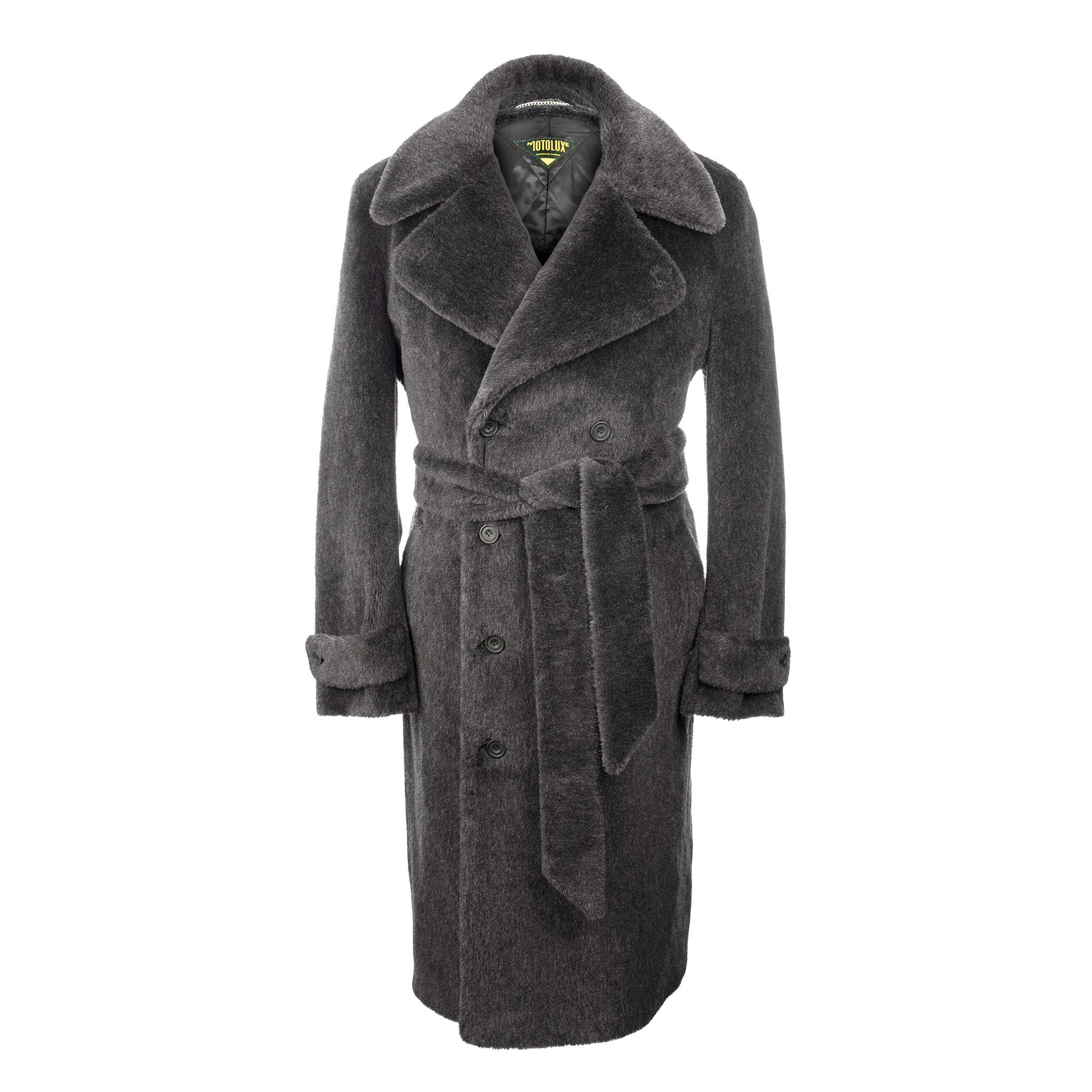 Charcoal Teddy Bear Coat – Motoluxe