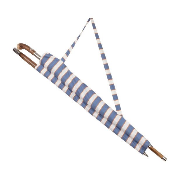 The Convertible Umbrella in Blue and White