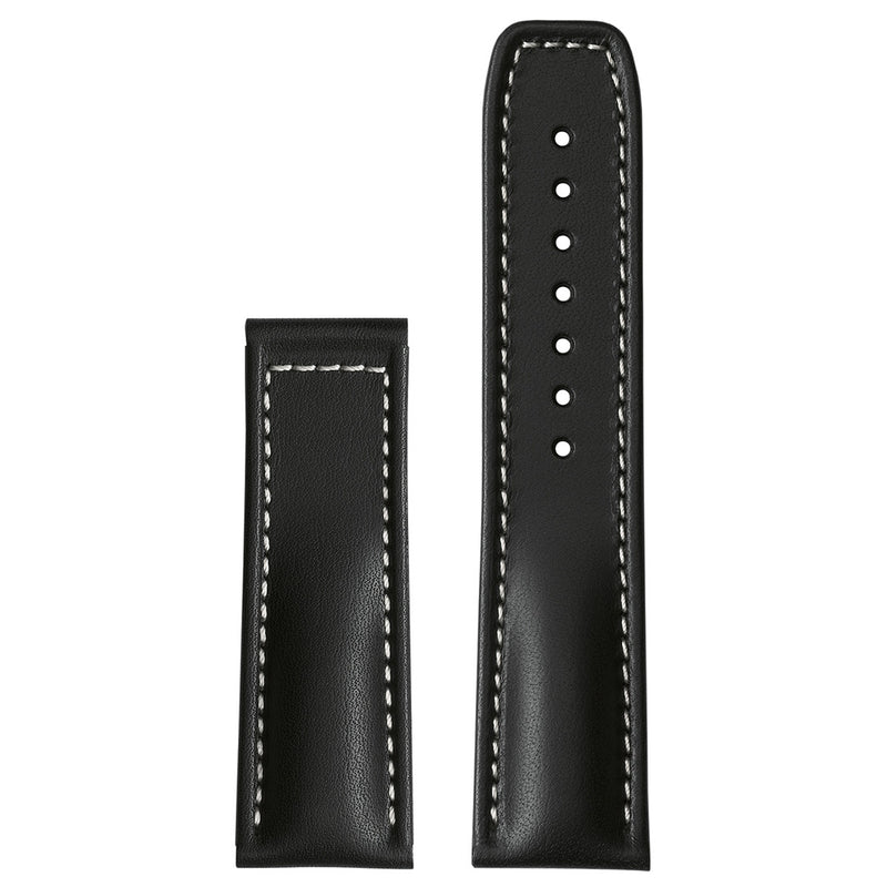 PRIMUS calf leather strap black (without clasp)