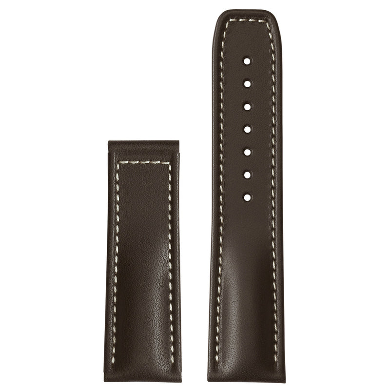 PRIMUS calf leather strap brown (without clasp)