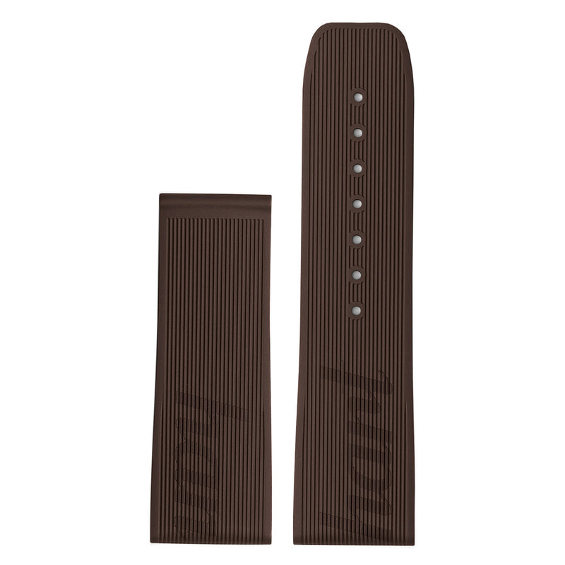 PRIMUS rubber strap brown (without clasp)