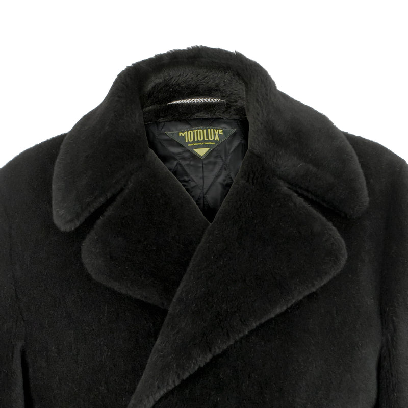 Black Teddy Bear Coat Street Style Max Mara Teddy Bear Coat Black